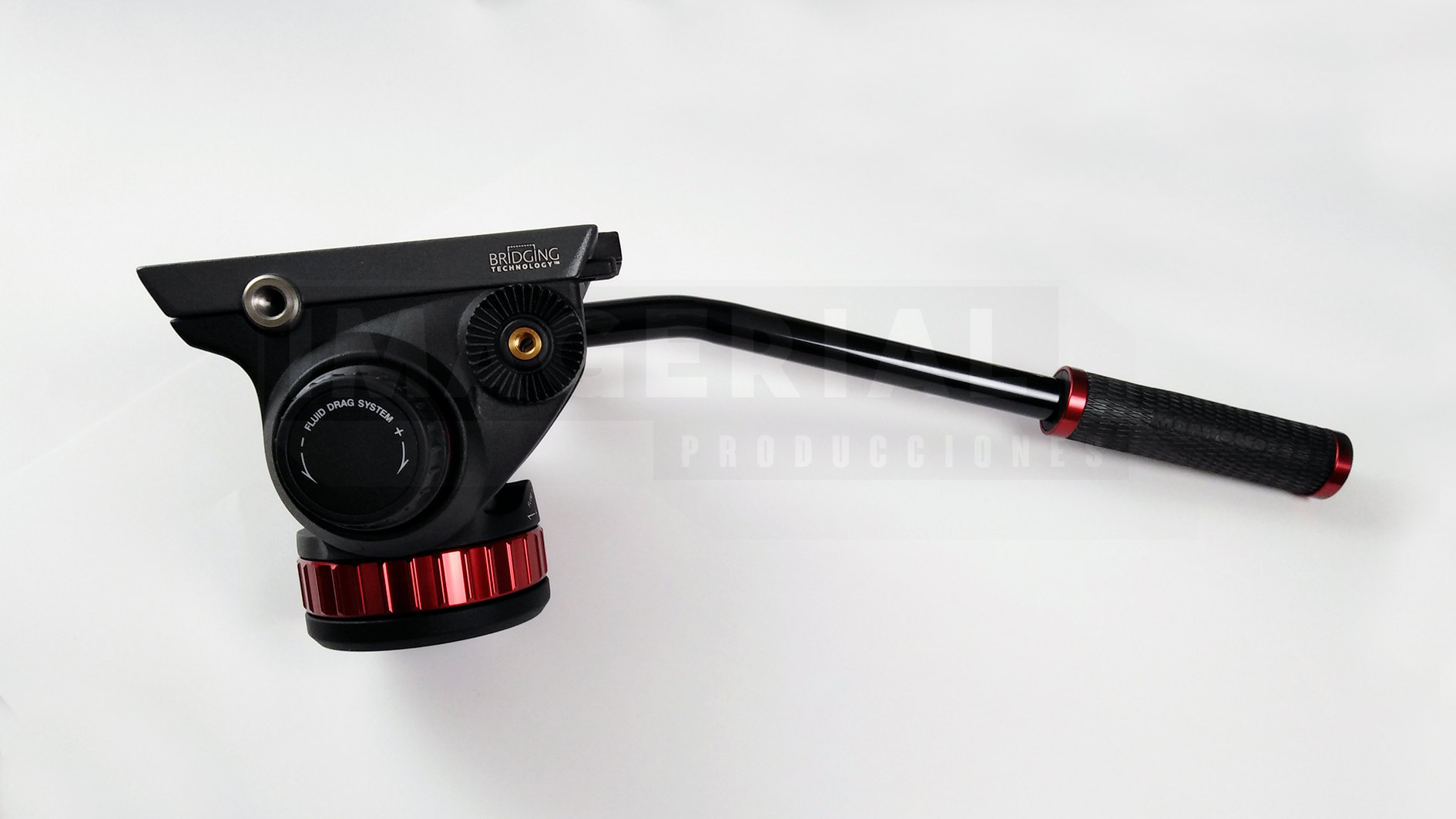 MANFROTTO MVH502AH RÓTULA PARA TRÍPODE. IMAGERIAL PRODUCCIONES ALQUILER DE EQUIPOS AUDIOVISUALES.