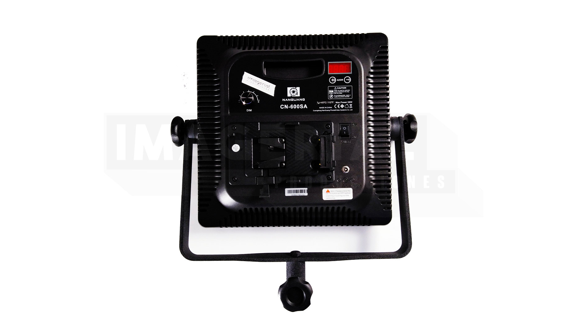 KIT 3 PANELES LED NANGUANG CN600 SA LUZ DÍA FILTRO PARA LUZ TUNGSTENO. IMAGERIAL PRODUCCIONES ALQUILER DE EQUIPOS AUDIOVISUALES.