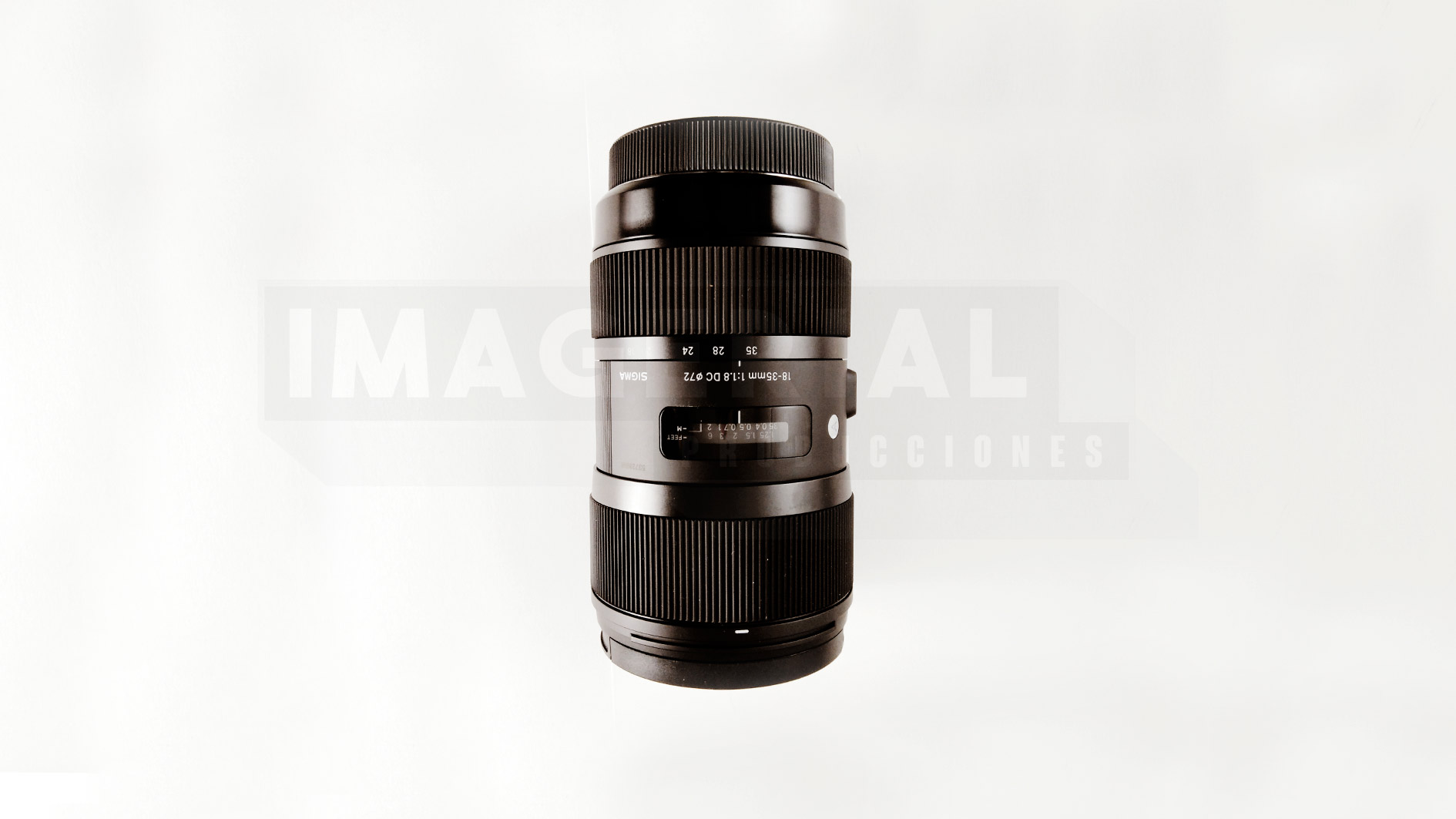OBJETIVO SIGMA ART 18-35MM. IMAGERIAL PRODUCCIONES ALQUILER DE EQUIPOS AUDIOVISUALES EN MADRID.